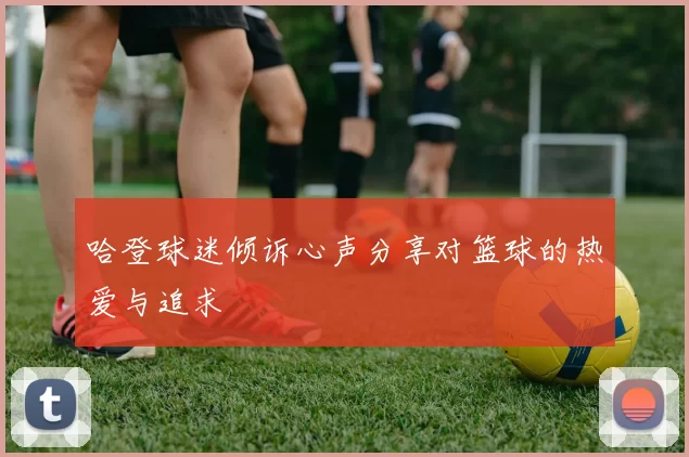 哈登球迷倾诉心声分享对篮球的热爱与追求