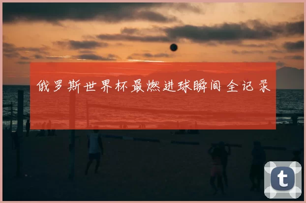 俄罗斯世界杯最燃进球瞬间全记录